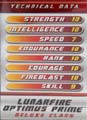 Lunarfire Optimus Prime hires scan of Techspecs